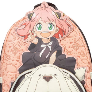Loungefly Spy x Family Anya and Bond Mini-Backpack - Entertainment Earth Exclusive Detail