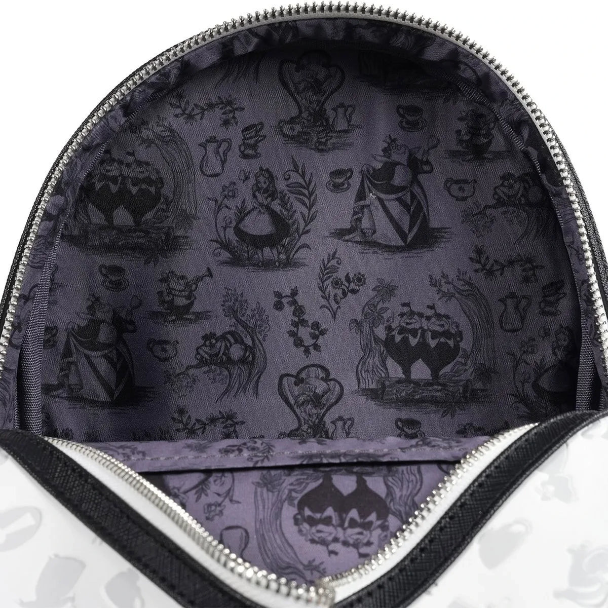 Loungefly Disney Alice in Wonderland Sketch Mini-Backpack Detail