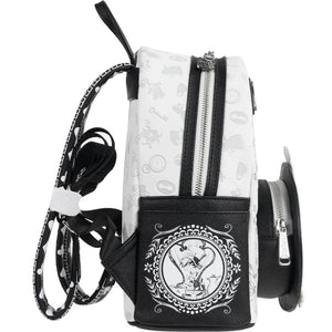 Loungefly Disney Alice in Wonderland Sketch Mini-Backpack Side