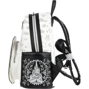 Loungefly Disney Beauty and the Beast Belle Sketch Mini-Backpack Side