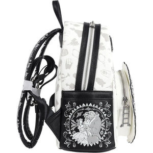 Loungefly Disney Beauty and the Beast Belle Sketch Mini-Backpack Side