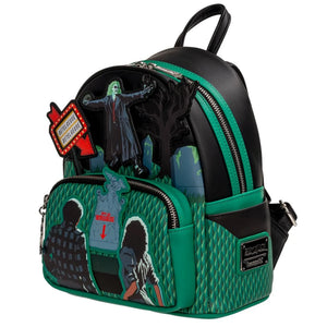 Loungefly Beetlejuice Graveyard Glow-in-the-Dark Mini-Backpack Side