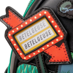 Loungefly Beetlejuice Graveyard Glow-in-the-Dark Mini-Backpack Detail