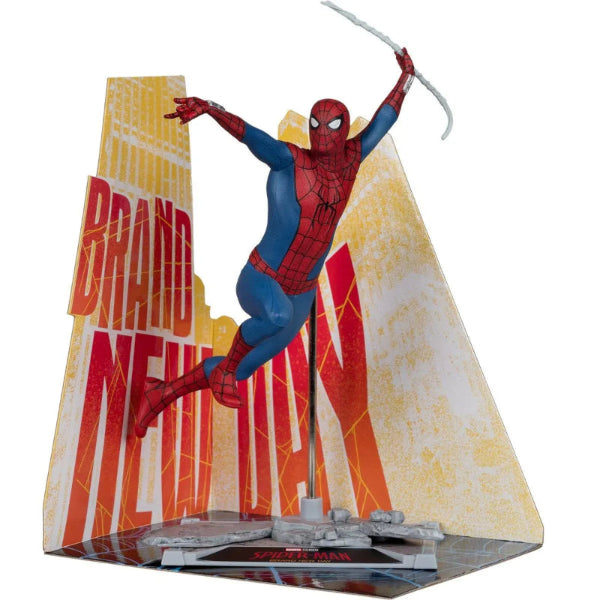 Marvel Studios Wave 1 Spider-Man: Brand New Day Spider-Man 1:10 Scale Posed Figure with Scene