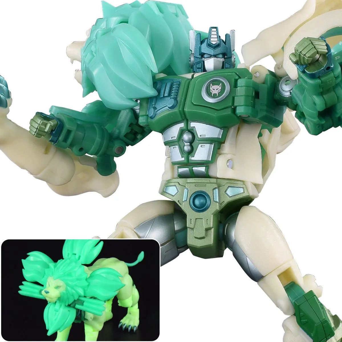 Transformers New Legends NL-01 Glow-in-the-Dark Green Lio Convoy Action Figure [Pre-Order]