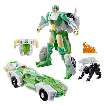 Transformers Generations War for Cybertron: Siege Deluxe Class WFC-S15 Autobot Greenlight with Dazzlestrike Action Figure [Pre-Order]