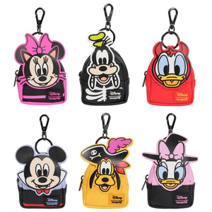 Loungefly Mickey and Friends Halloween Mystery Box Bag Charm - Entertainment Earth Exclusive Front