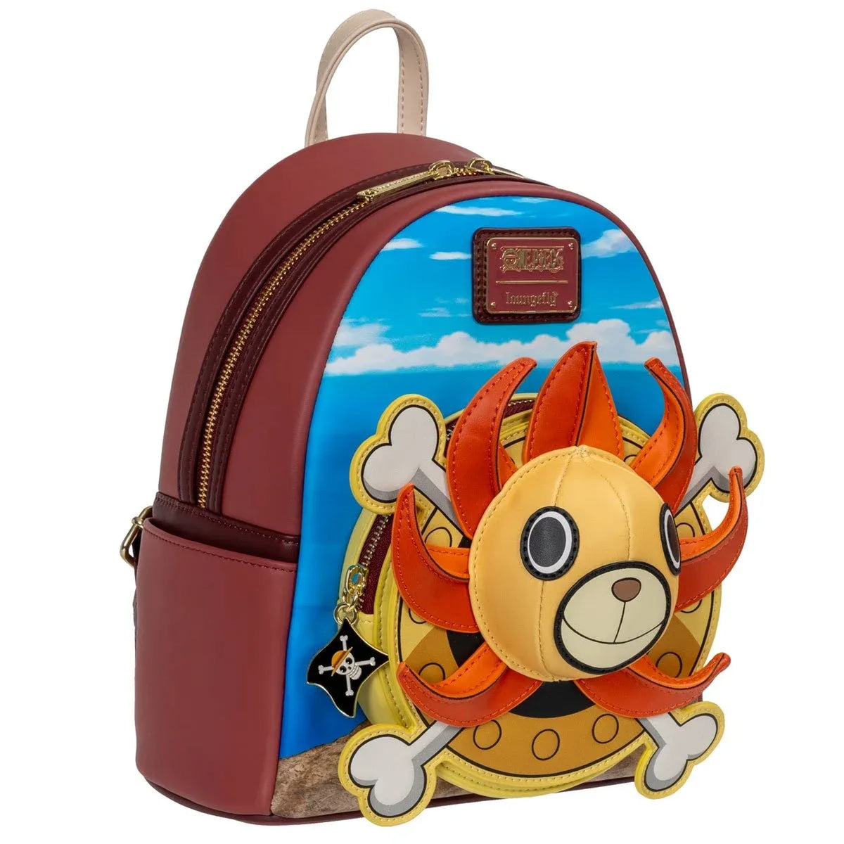 Loungefly One Piece Thousand Sunny Ship Mini-Backpack - Entertainment Earth Exclusive Front