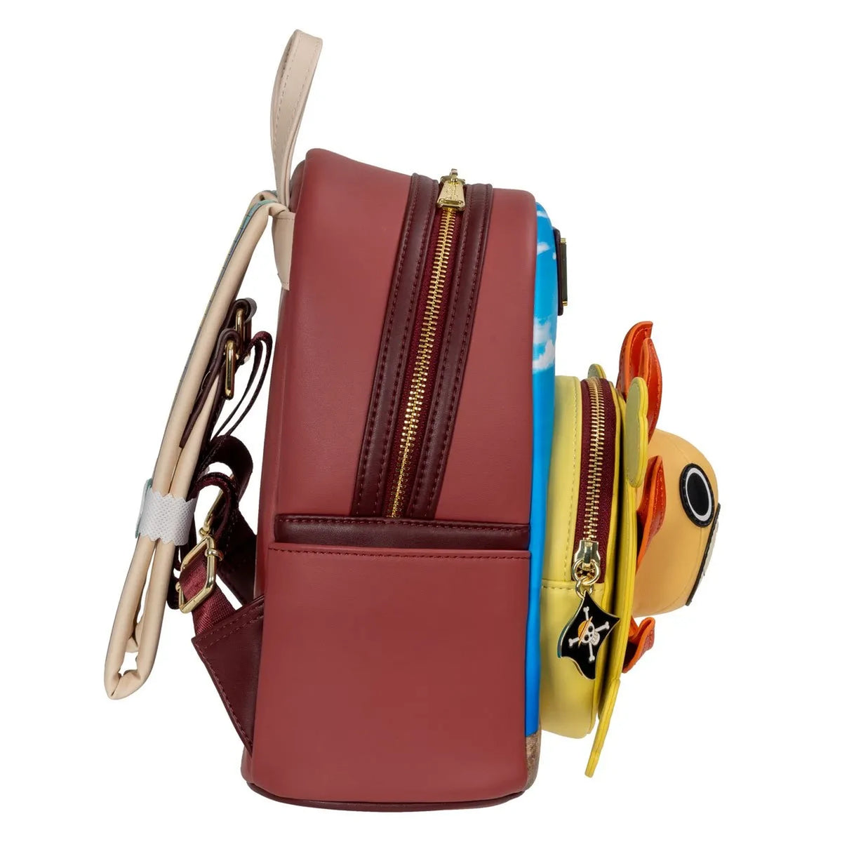 Loungefly One Piece Thousand Sunny Ship Mini-Backpack - Entertainment Earth Exclusive Side