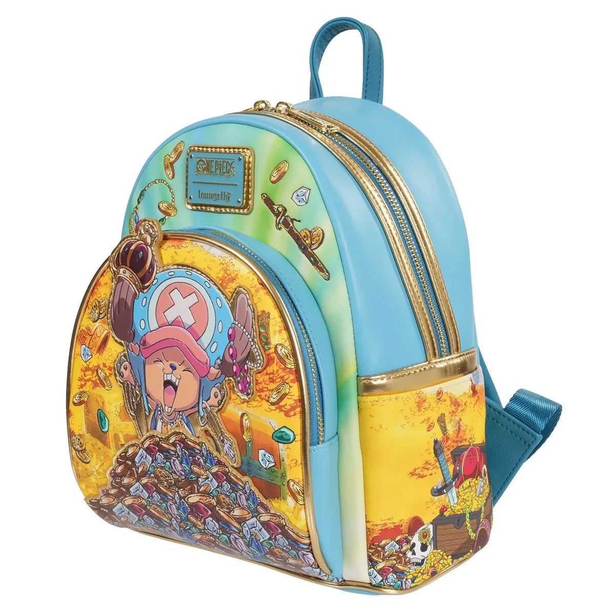 Loungefly One Piece Tony Tony Chopper Treasure Mini-Backpack - Entertainment Earth Exclusive Front