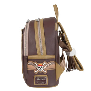 Loungefly One Piece Wanted Monkey D. Luffy Mini-Backpack - Entertainment Earth Exclusive View-8