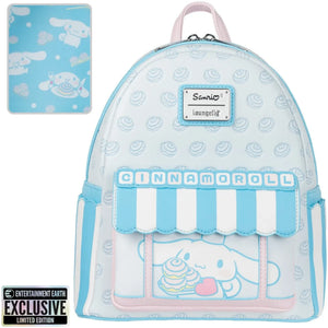 Loungefly Sanrio Cinnamoroll Sweet Shop Mini-Backpack - Entertainment Earth Exclusive Front