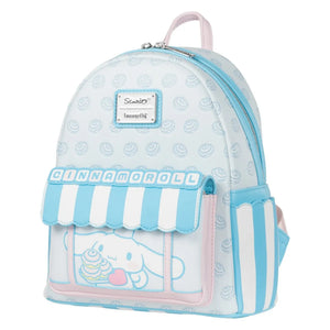 Loungefly Sanrio Cinnamoroll Sweet Shop Mini-Backpack - Entertainment Earth Exclusive Front