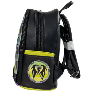 Loungefly Disney Maleficent Stained Glass Mini-Backpack - Exclusive Side