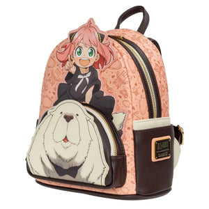 Loungefly Spy x Family Anya and Bond Mini-Backpack - Entertainment Earth Exclusive Front