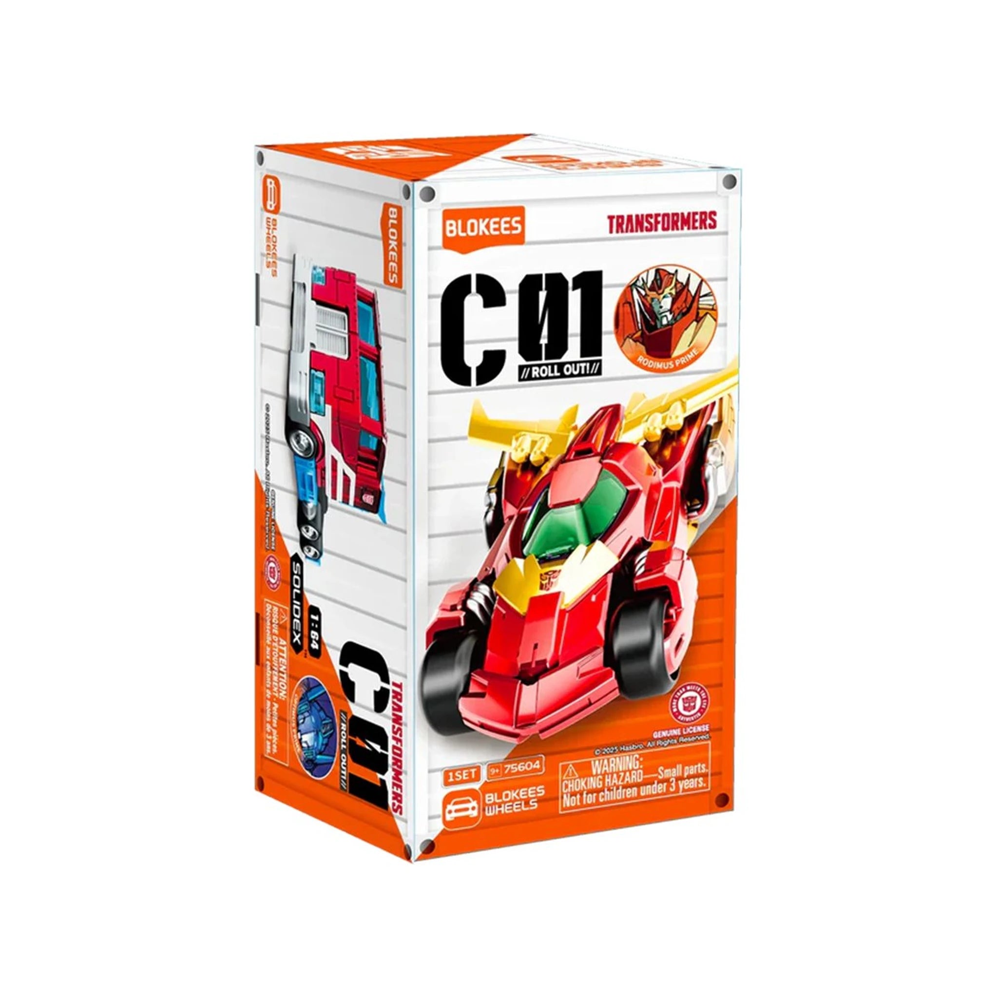 Transformers Wheels C1 Roll Out Blokees Blind Box Model Kit