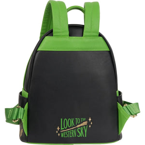 Loungefly Wicked Elphaba Mini-Backpack - Entertainment Earth Exclusive Back