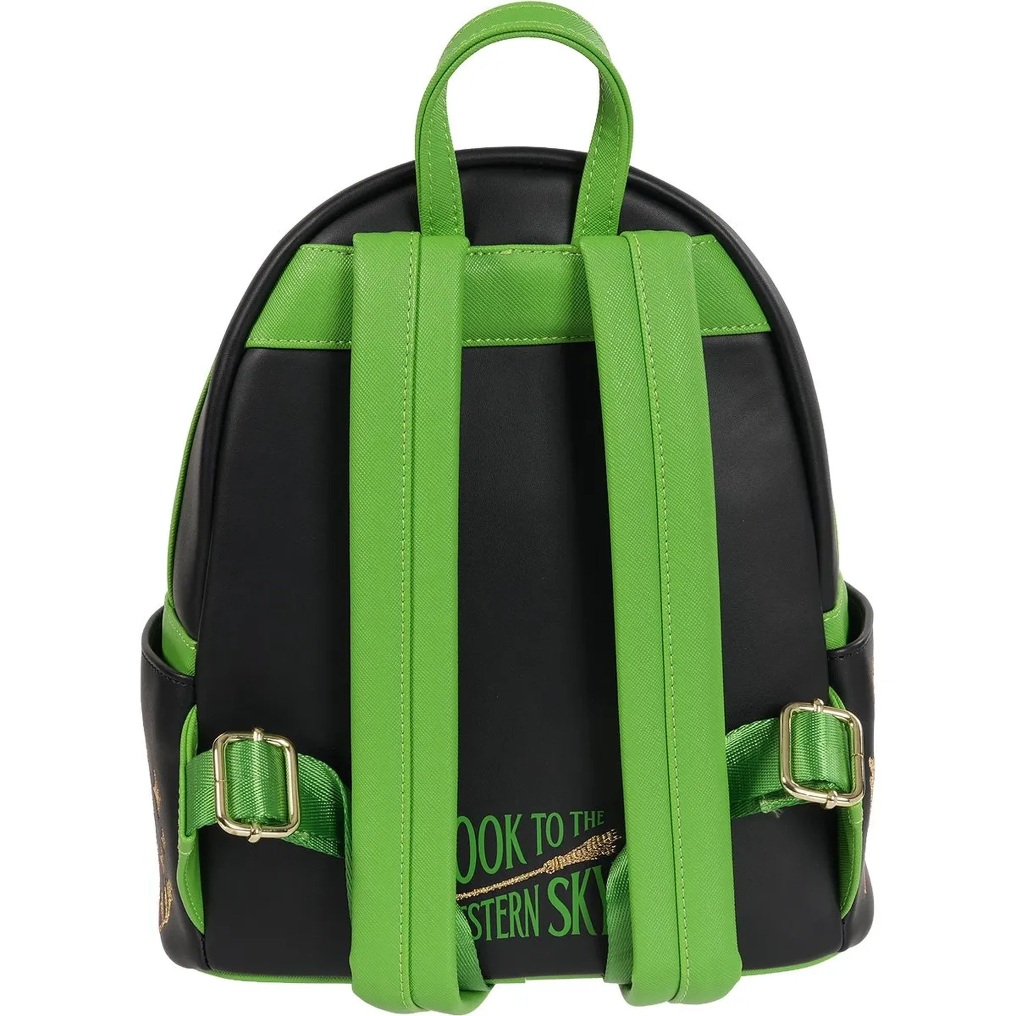 Loungefly Wicked Elphaba Mini-Backpack - Entertainment Earth Exclusive Back
