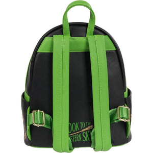 Loungefly Wicked Elphaba Mini-Backpack - Entertainment Earth Exclusive Back