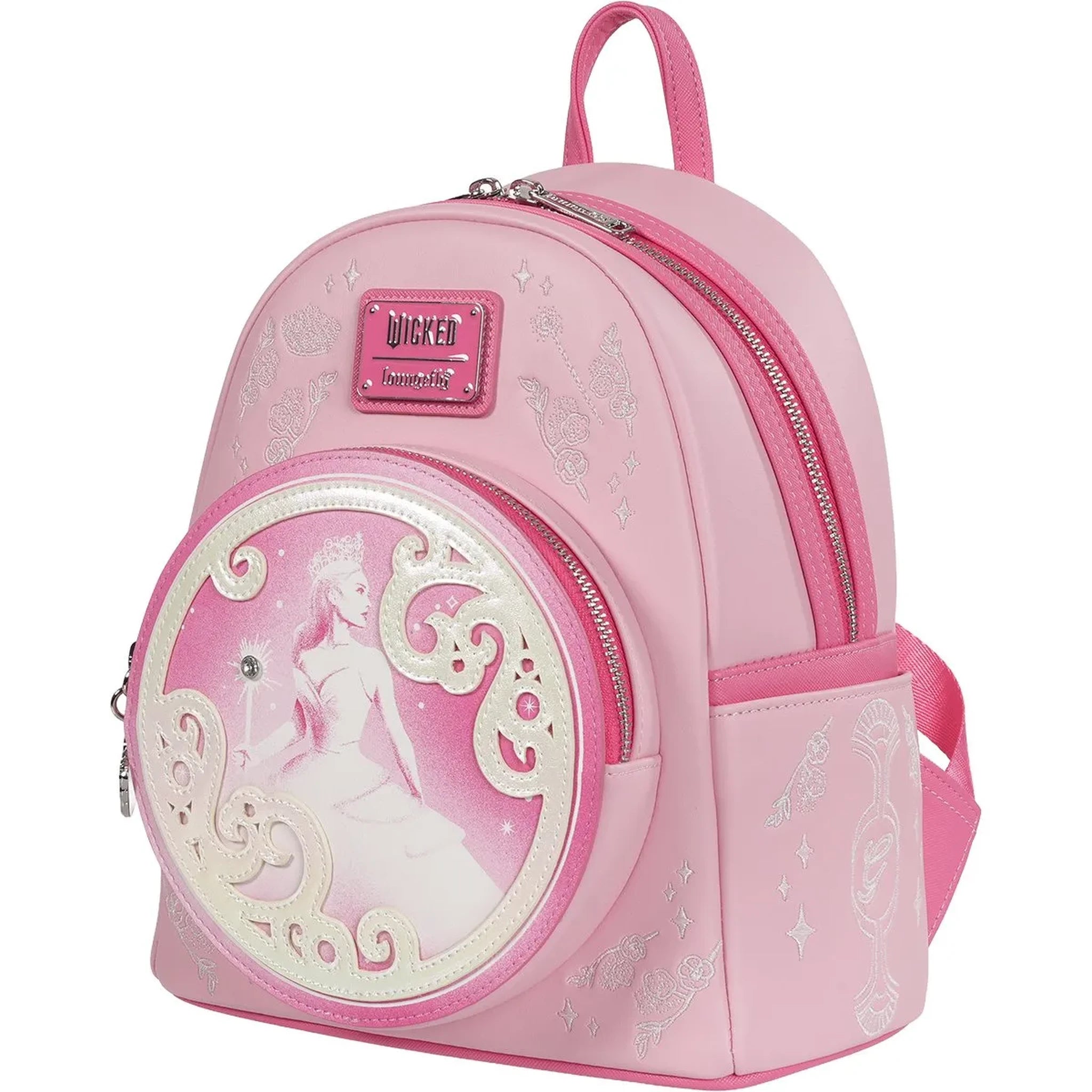 Loungefly Wicked Glinda Mini-Backpack - Entertainment Earth Exclusive Front