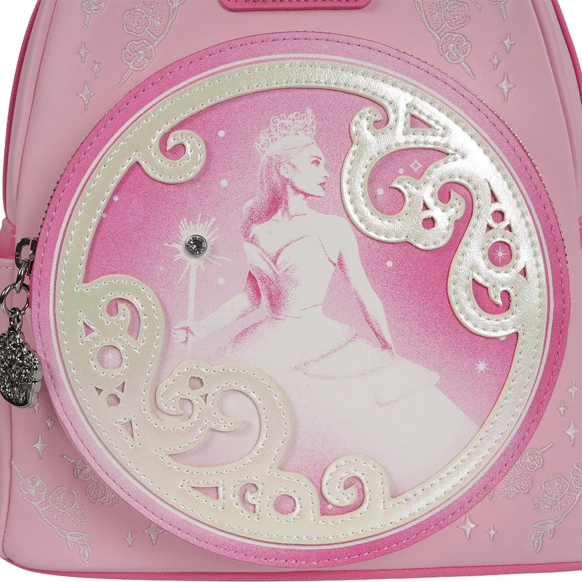 Loungefly Wicked Glinda Mini-Backpack - Entertainment Earth Exclusive Detail