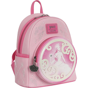 Loungefly Wicked Glinda Mini-Backpack - Entertainment Earth Exclusive Front